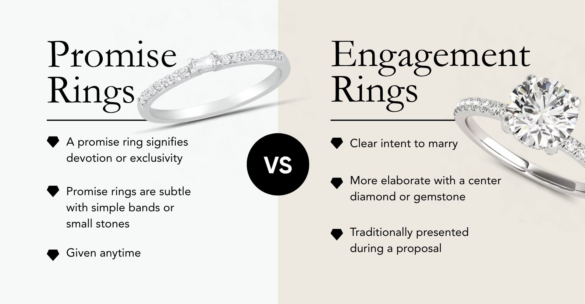Promise Ring vs Engagement Rings row-alt