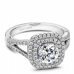 CrownRing  Engagement Ring B035-01A
