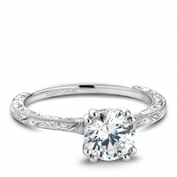 CrownRing  Engagement Ring B004-02EA