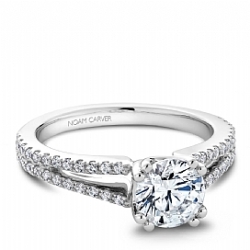 CrownRing  Engagement Ring B001-03A