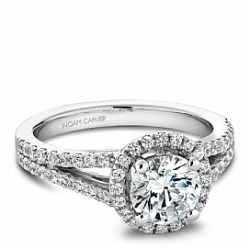 CrownRing  Engagement Ring B015-02A