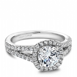 CrownRing  Engagement Ring B015-01A