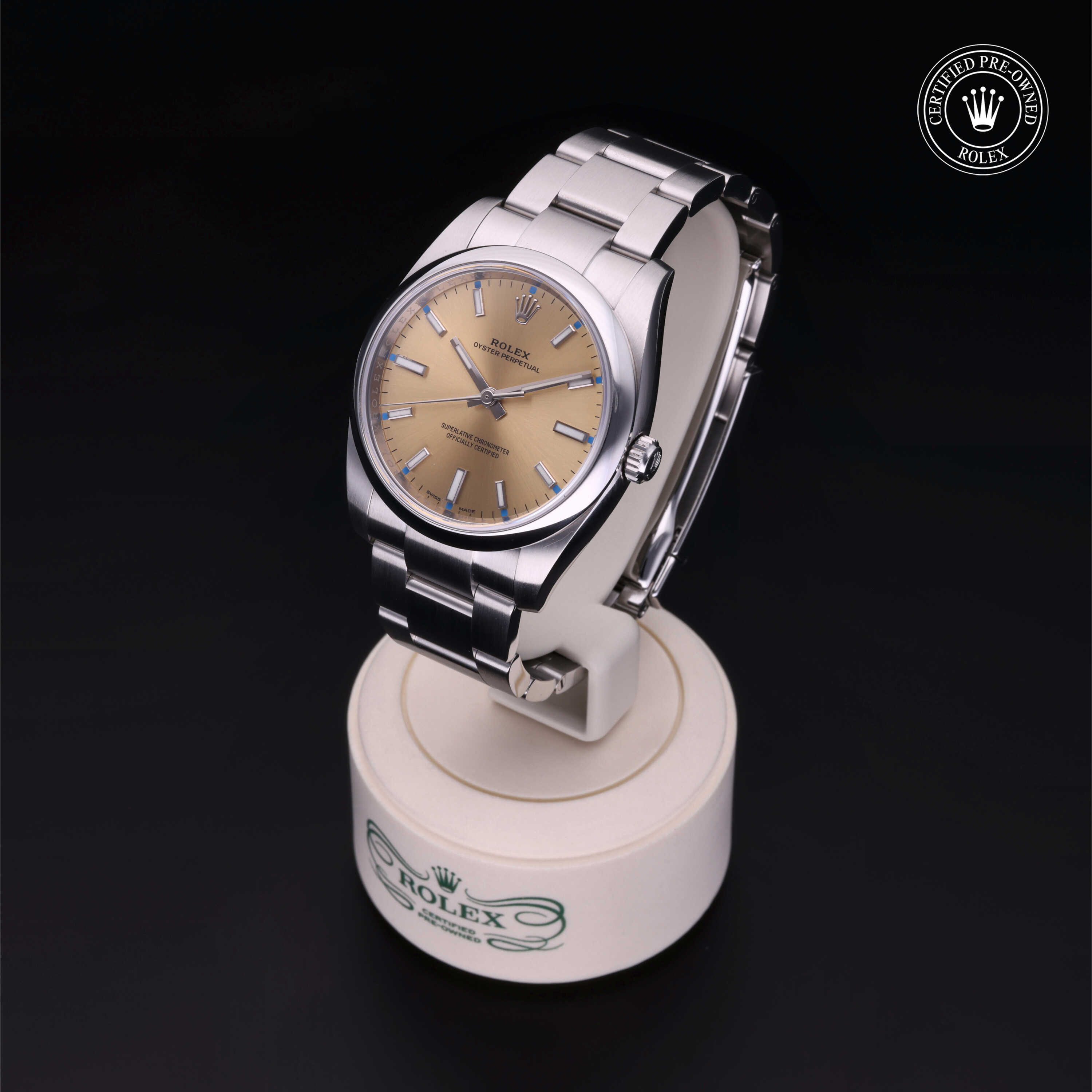 Rolex Oyster Perpetual in Steel M114200-0022 at Gruno's Diamonds