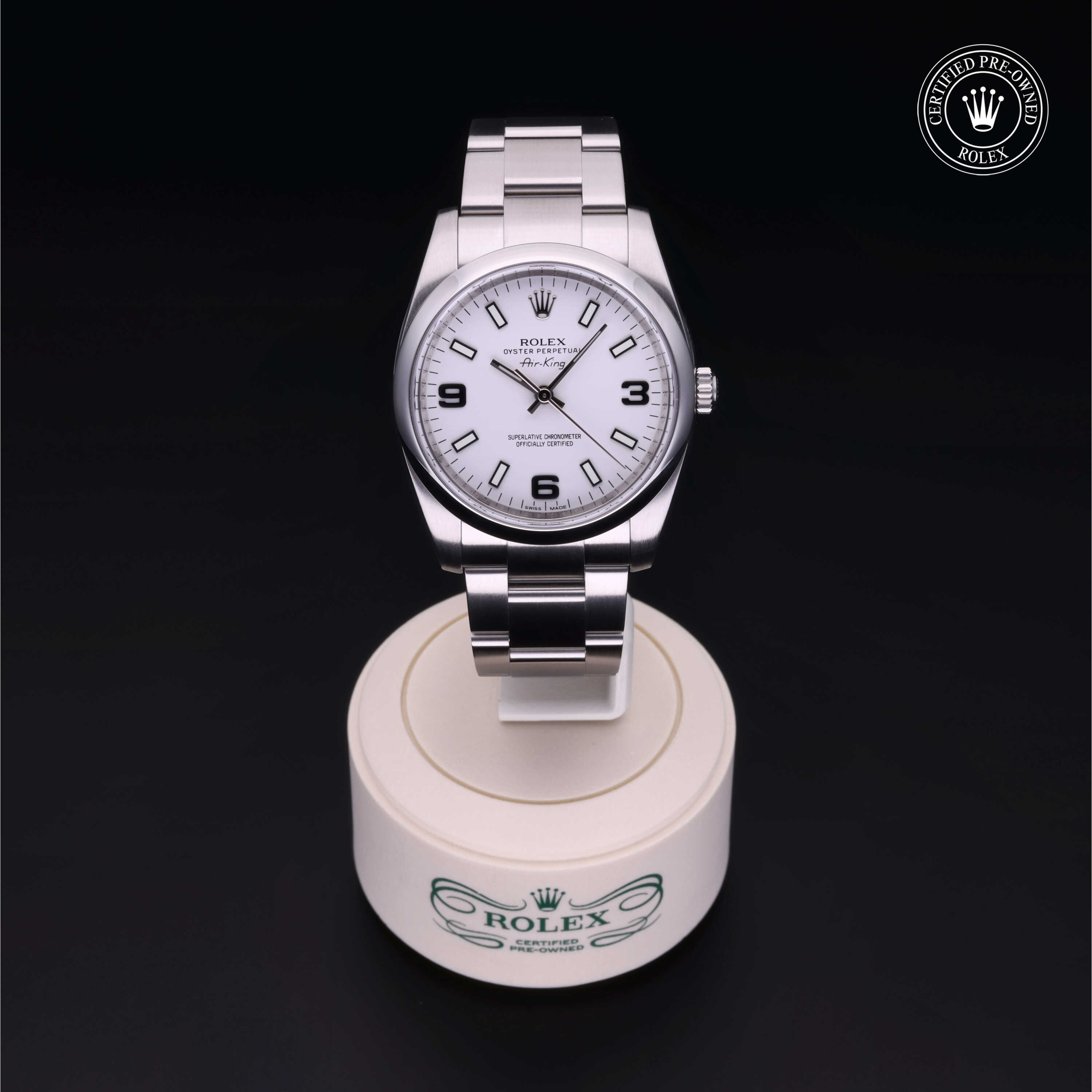 Rolex Oyster Perpetual in Steel M114200-0003 at Gruno's Diamonds