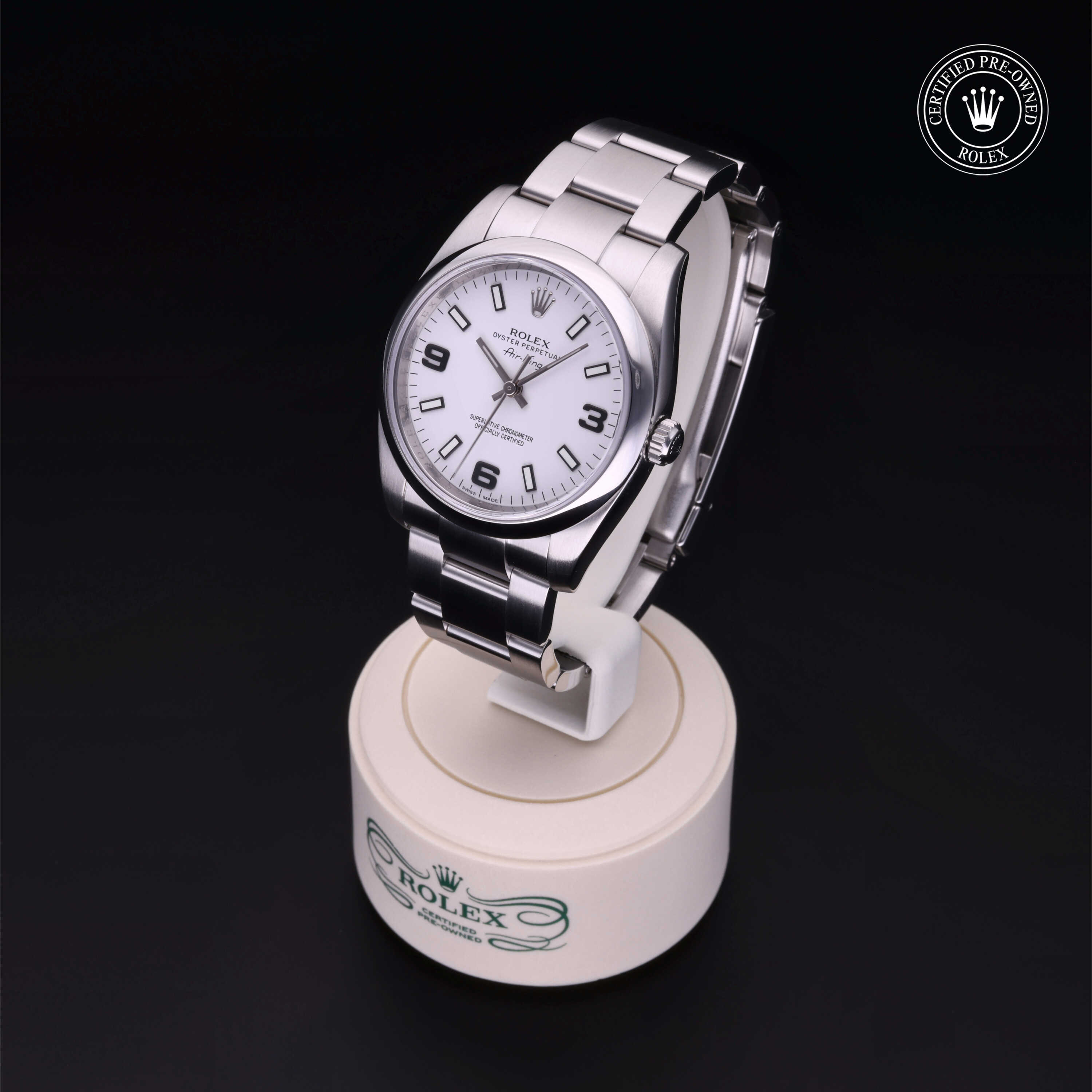 Rolex Oyster Perpetual in Steel M114200-0003 at Gruno's Diamonds