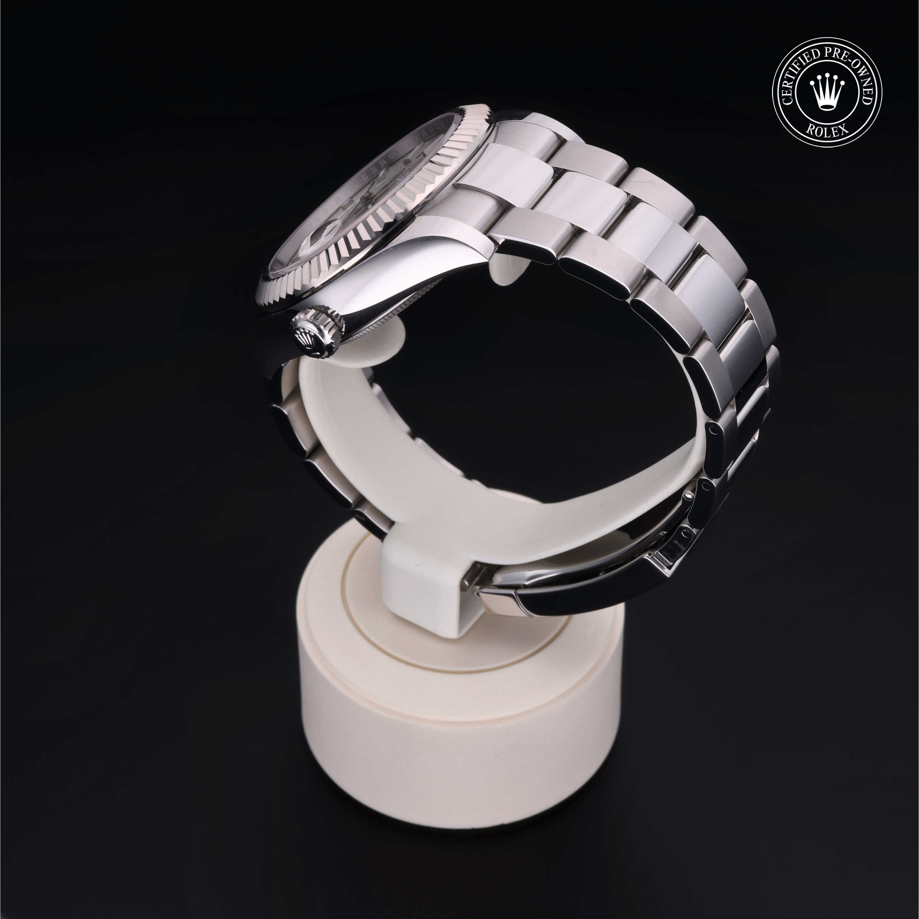 Rolex Sky-Dweller in Rolesor 18 Carat White M336934-0003 at Gruno's Diamonds