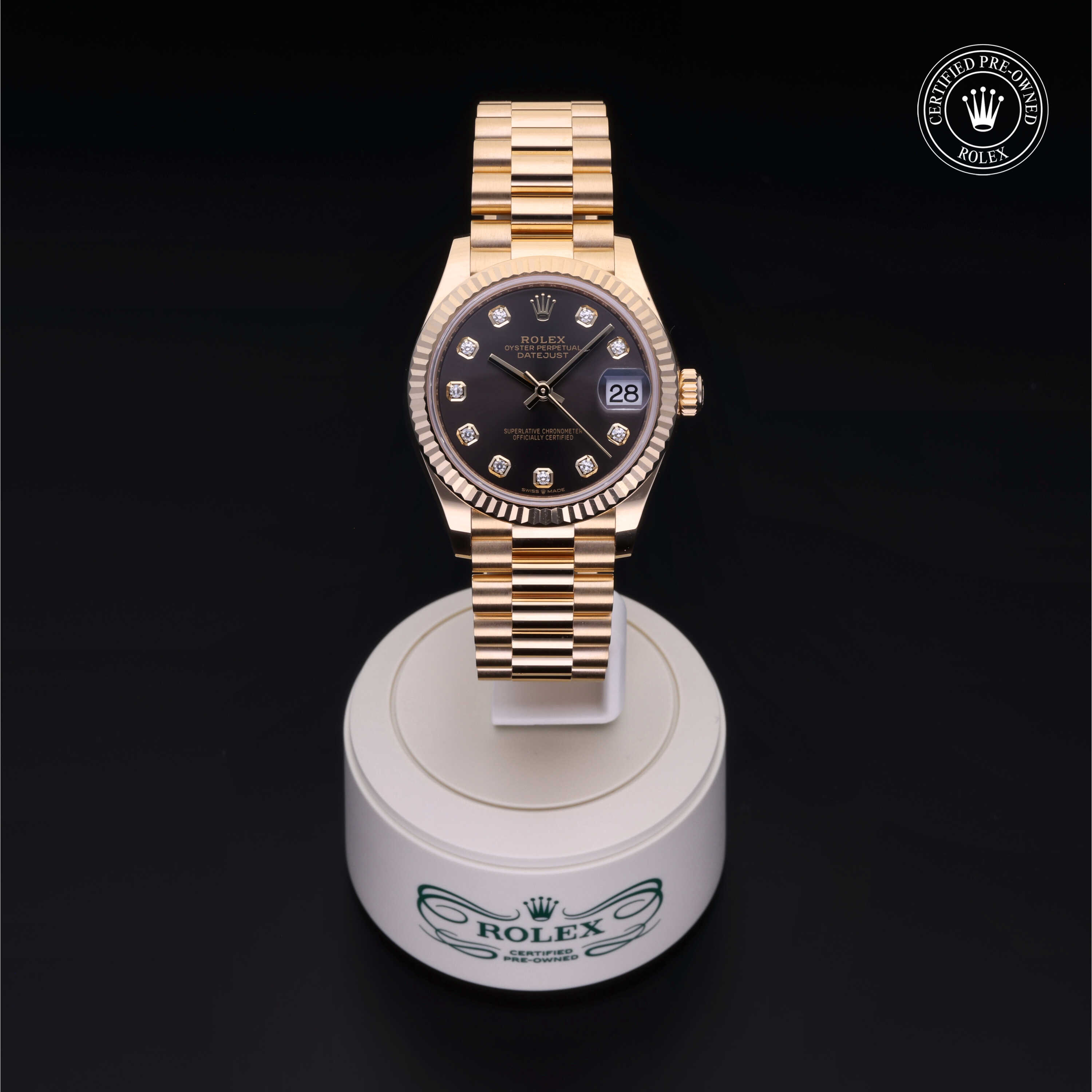 Rolex  in Gold 18 Carat Yellow M278278-0036 at Gruno's Diamonds