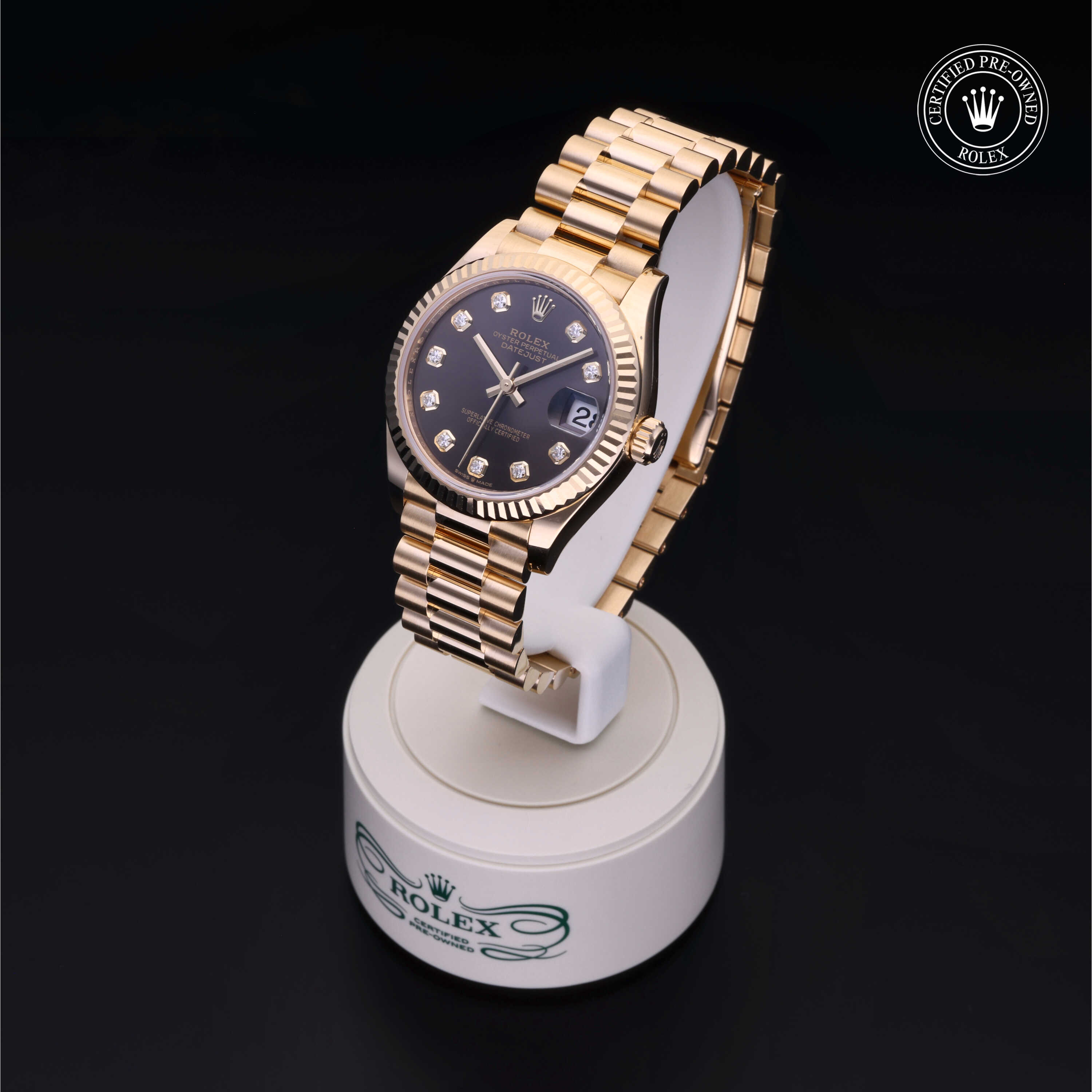 Rolex  in Gold 18 Carat Yellow M278278-0036 at Gruno's Diamonds