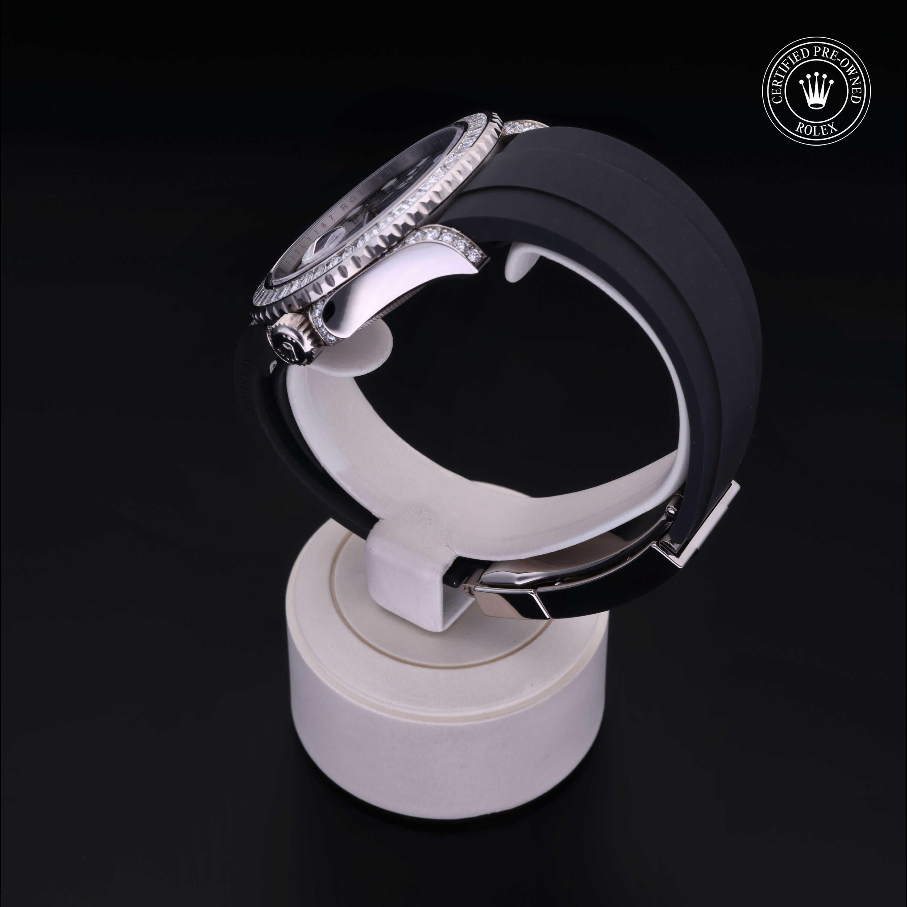 Rolex Yacht-Master in Gold 18 Carat White M226679TBR-0003 at Gruno's Diamonds