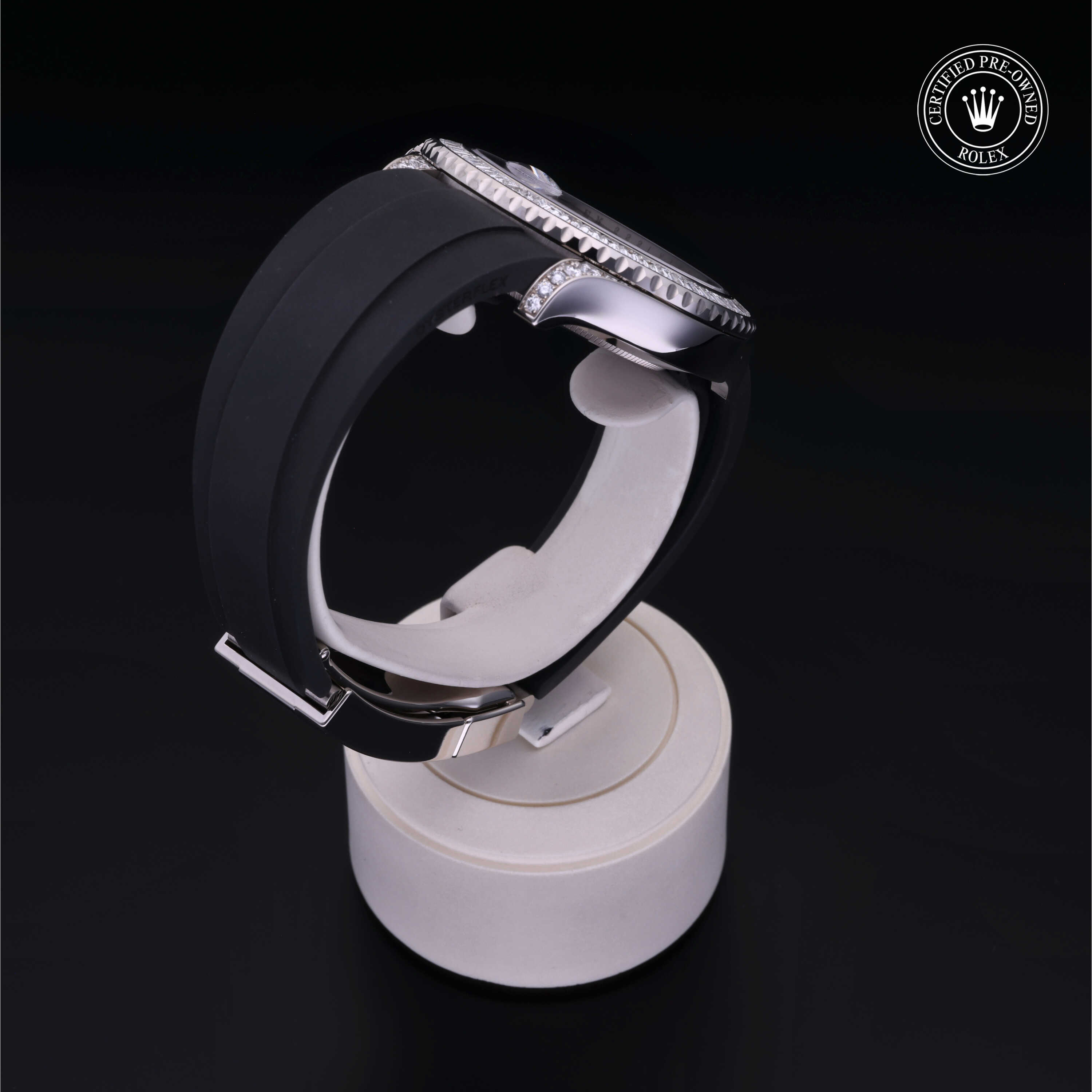 Rolex Yacht-Master in Gold 18 Carat White M226679TBR-0003 at Gruno's Diamonds