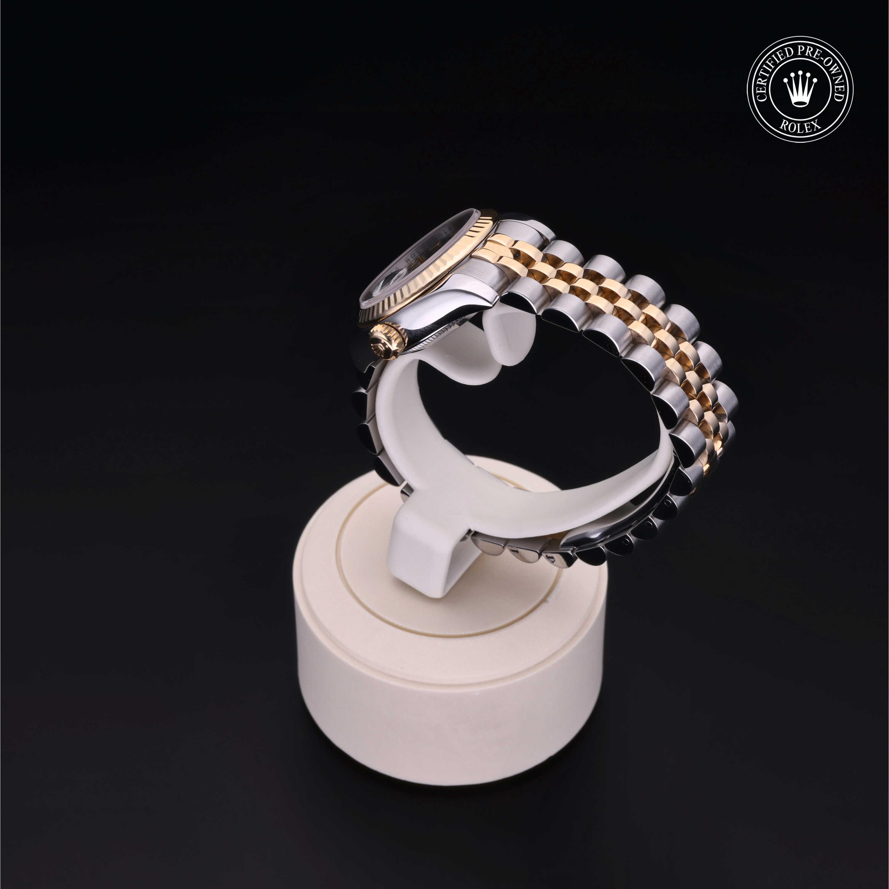 Rolex Lady-Datejust in Rolesor 18 Carat Yellow M179173-0101 at Gruno's Diamonds