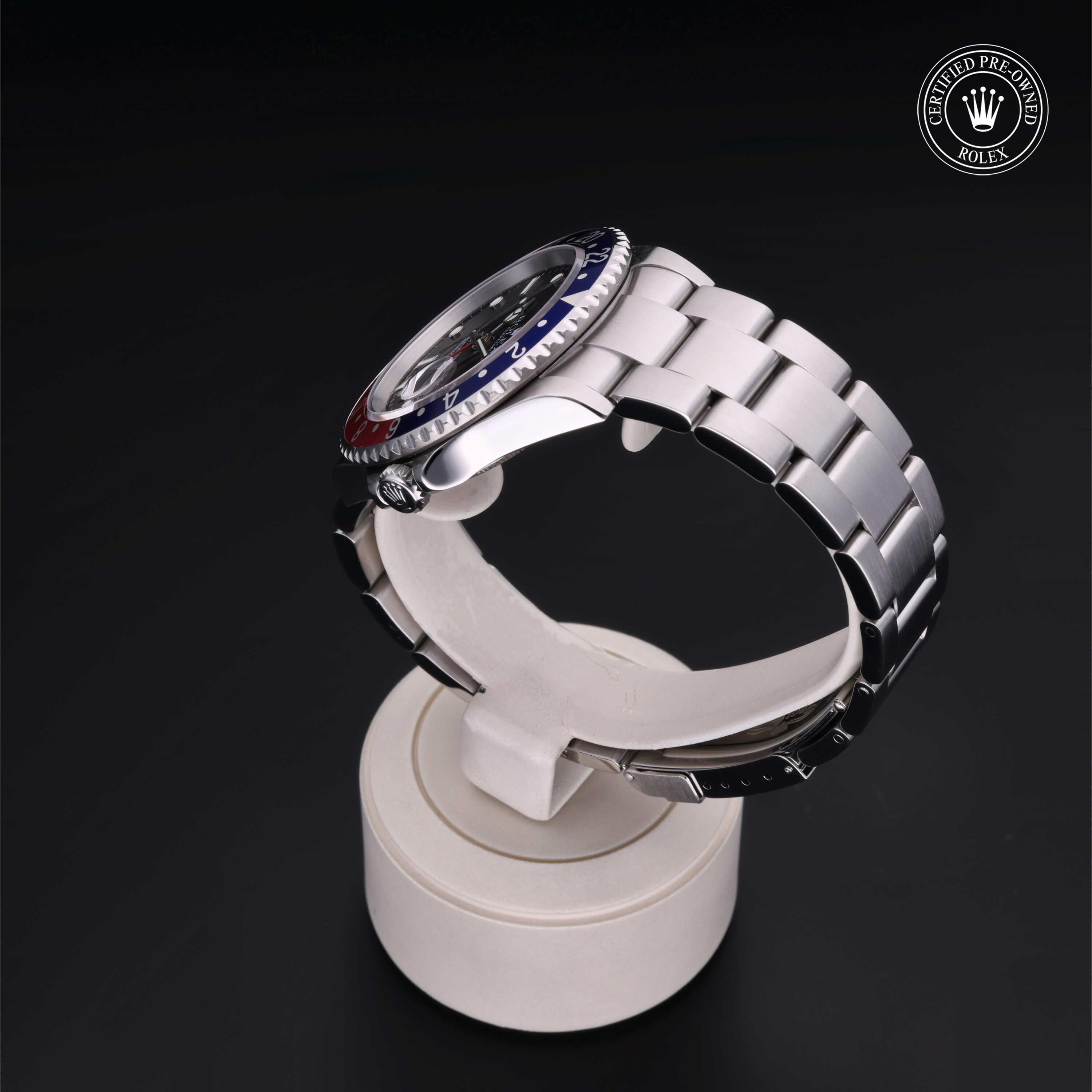 Rolex GMT-Master II in Steel M16710BLRO-0005 at Gruno's Diamonds