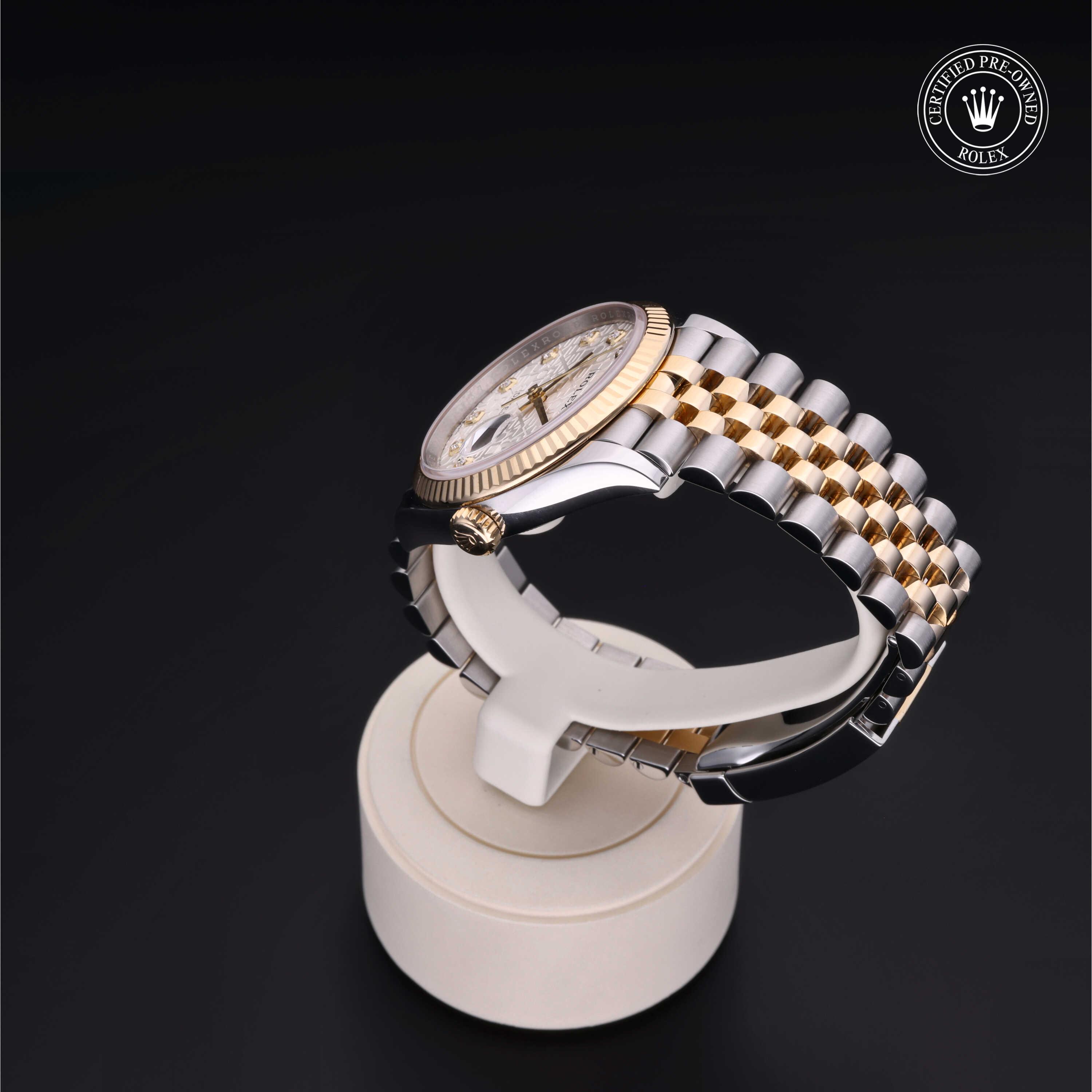 Rolex Datejust in Rolesor 18 Carat Yellow M126233-0027 at Gruno's Diamonds