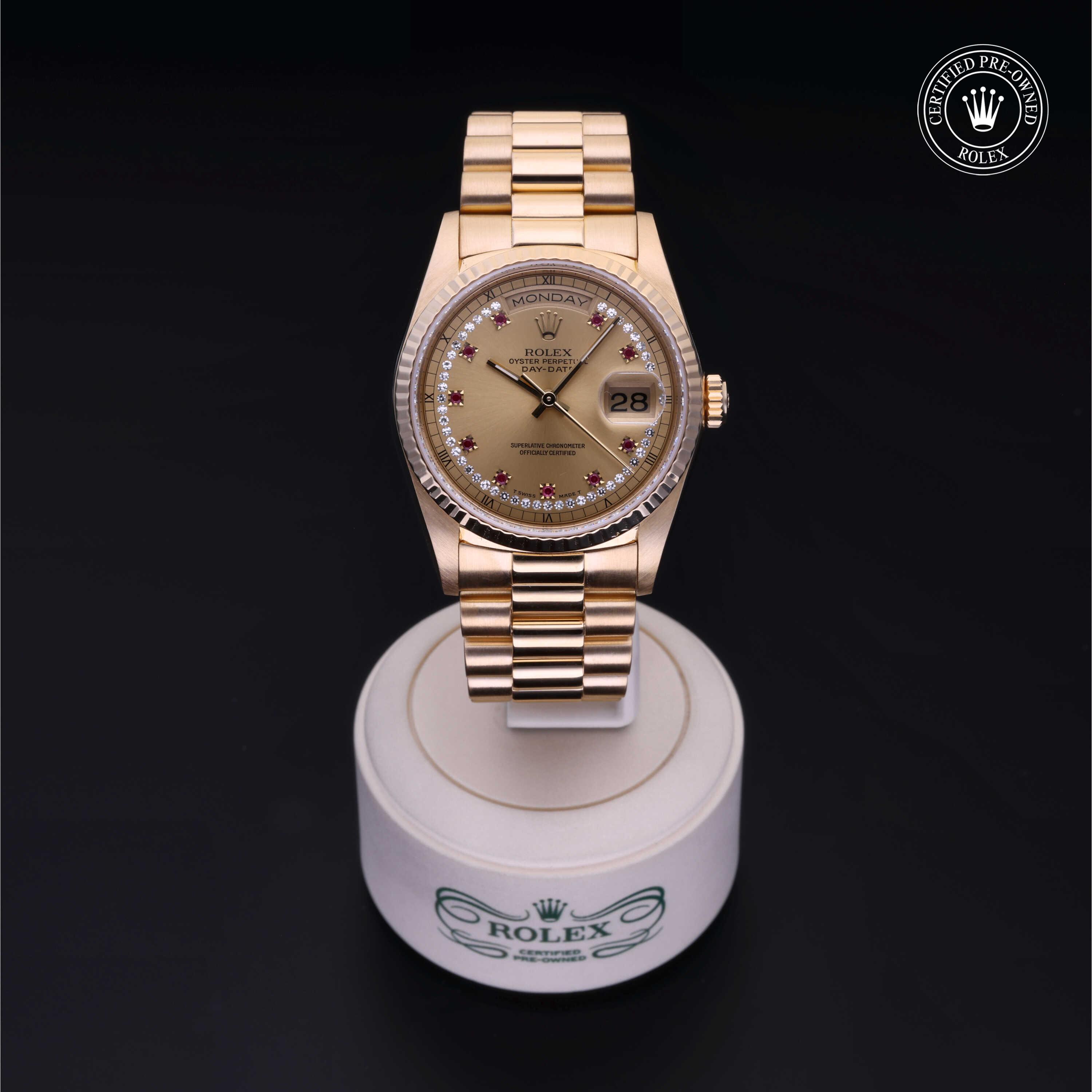 Rolex Day-Date in Gold 18 Carat Yellow  at Gruno's Diamonds