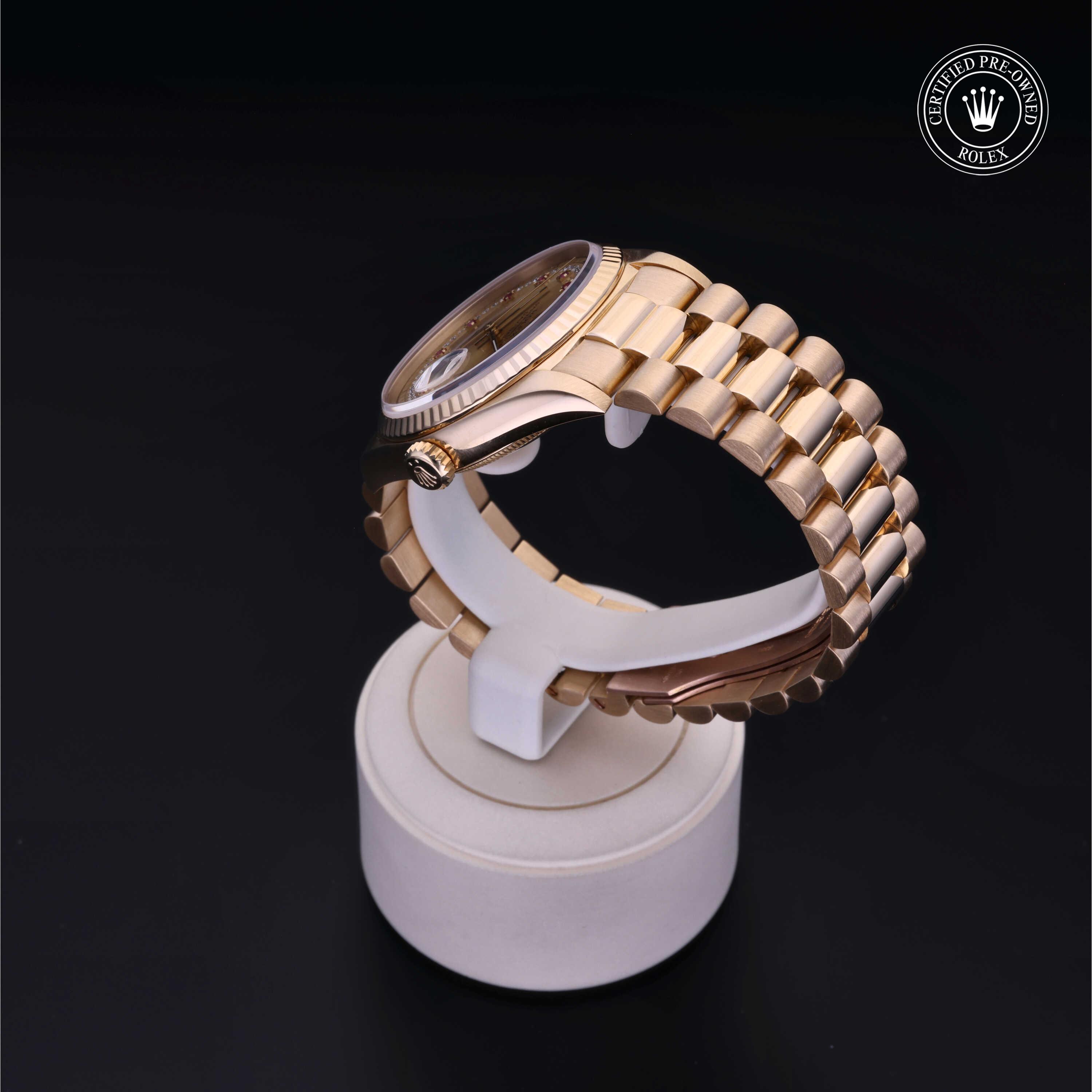 Rolex Day-Date in Gold 18 Carat Yellow  at Gruno's Diamonds