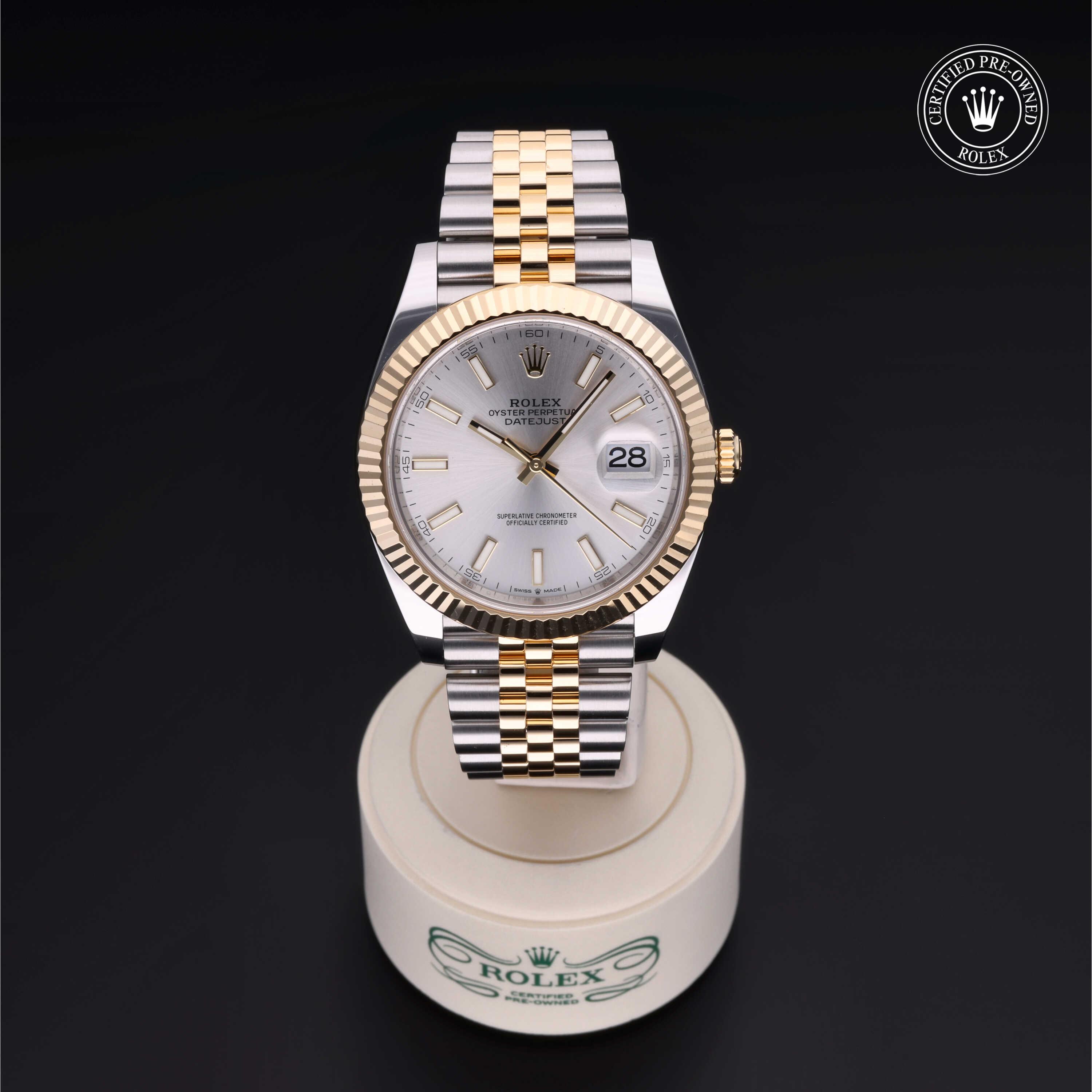 Rolex Datejust in Rolesor 18 Carat Yellow M126333-0002 at Gruno's Diamonds