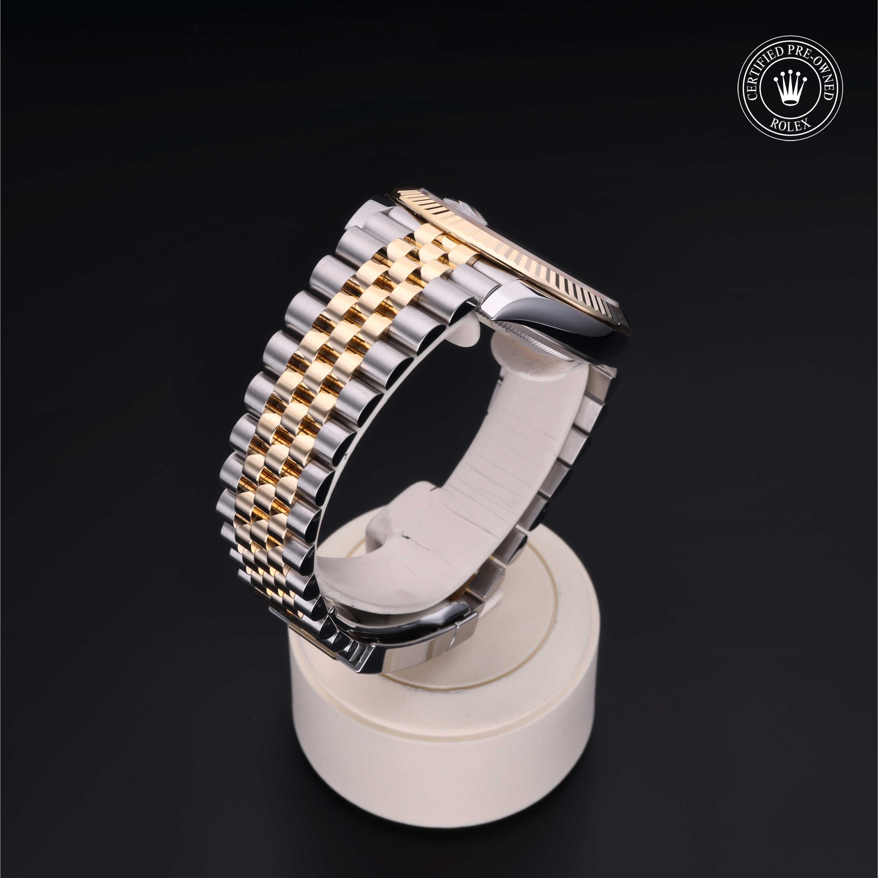 Rolex Datejust in Rolesor 18 Carat Yellow M126333-0002 at Gruno's Diamonds