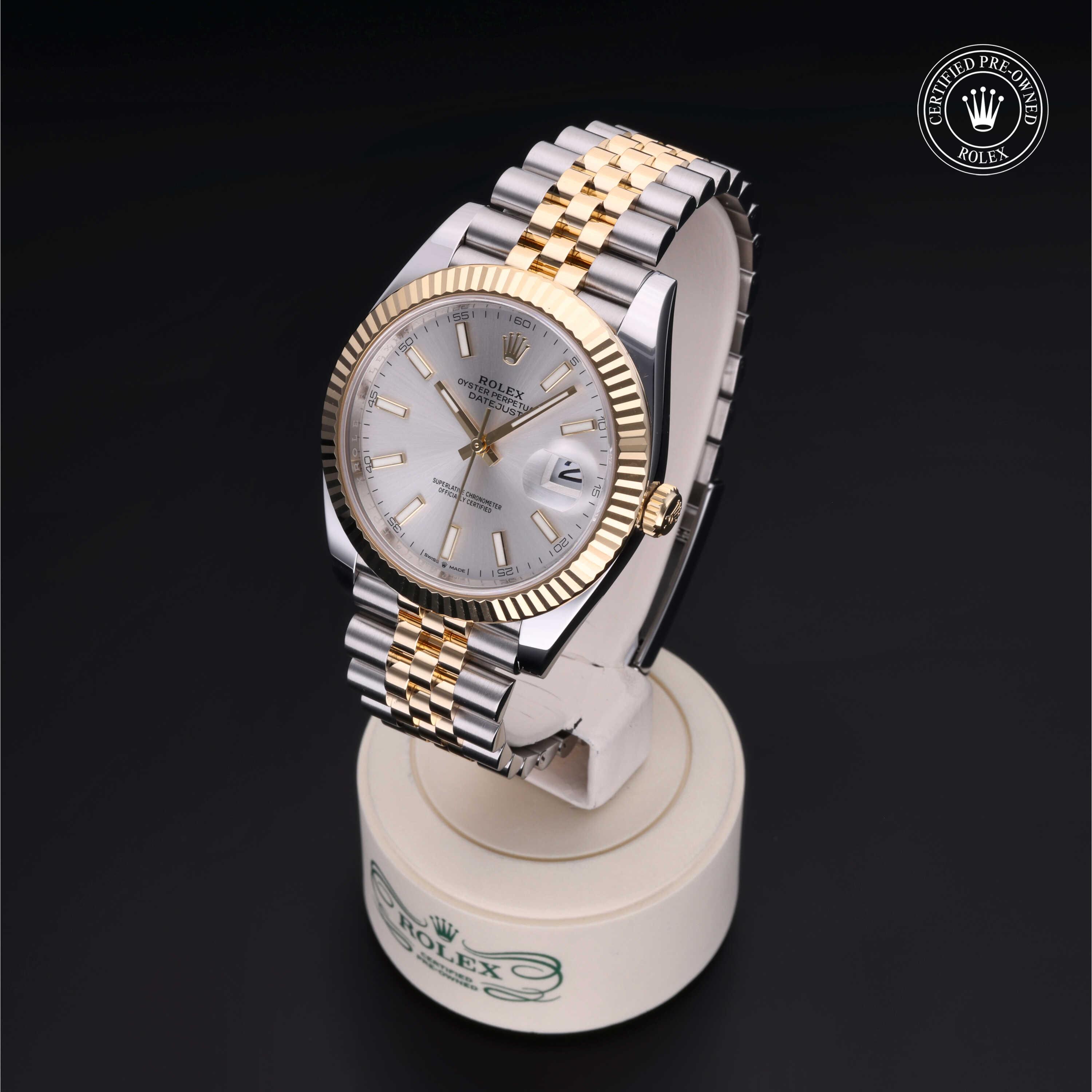 Rolex Datejust in Rolesor 18 Carat Yellow M126333-0002 at Gruno's Diamonds