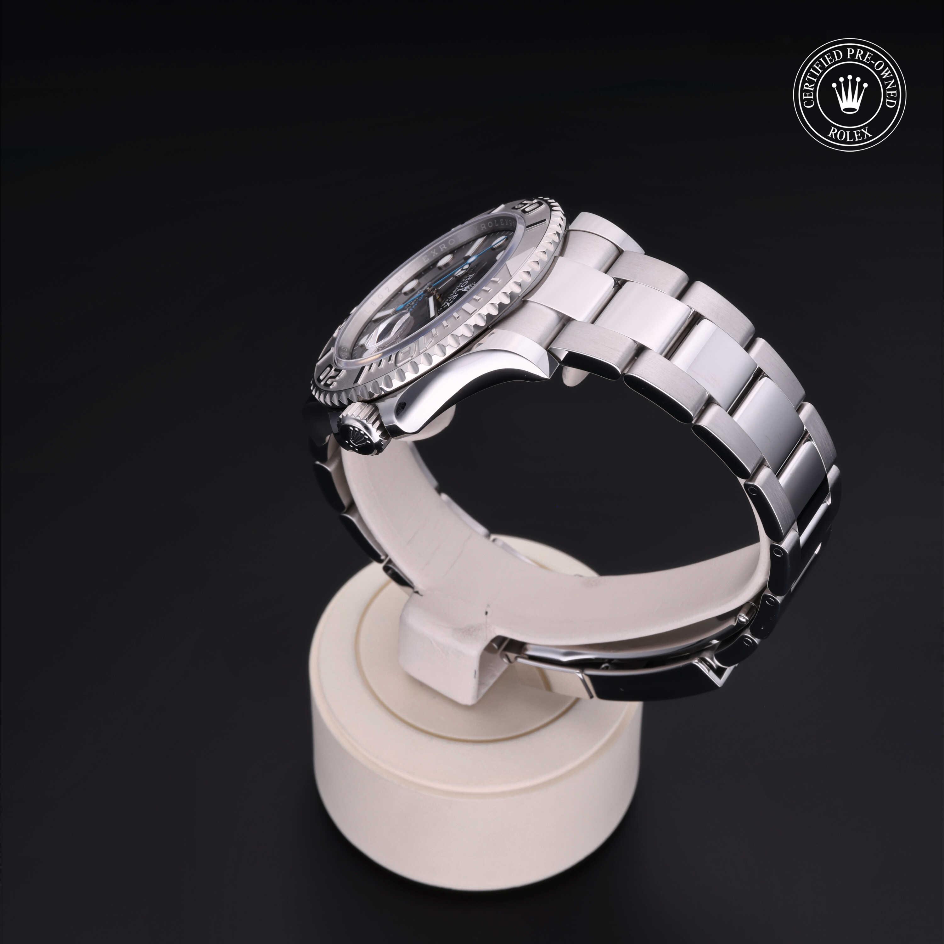 Rolex Yacht-Master in Rolesium Platinum M126622-0001 at Gruno's Diamonds