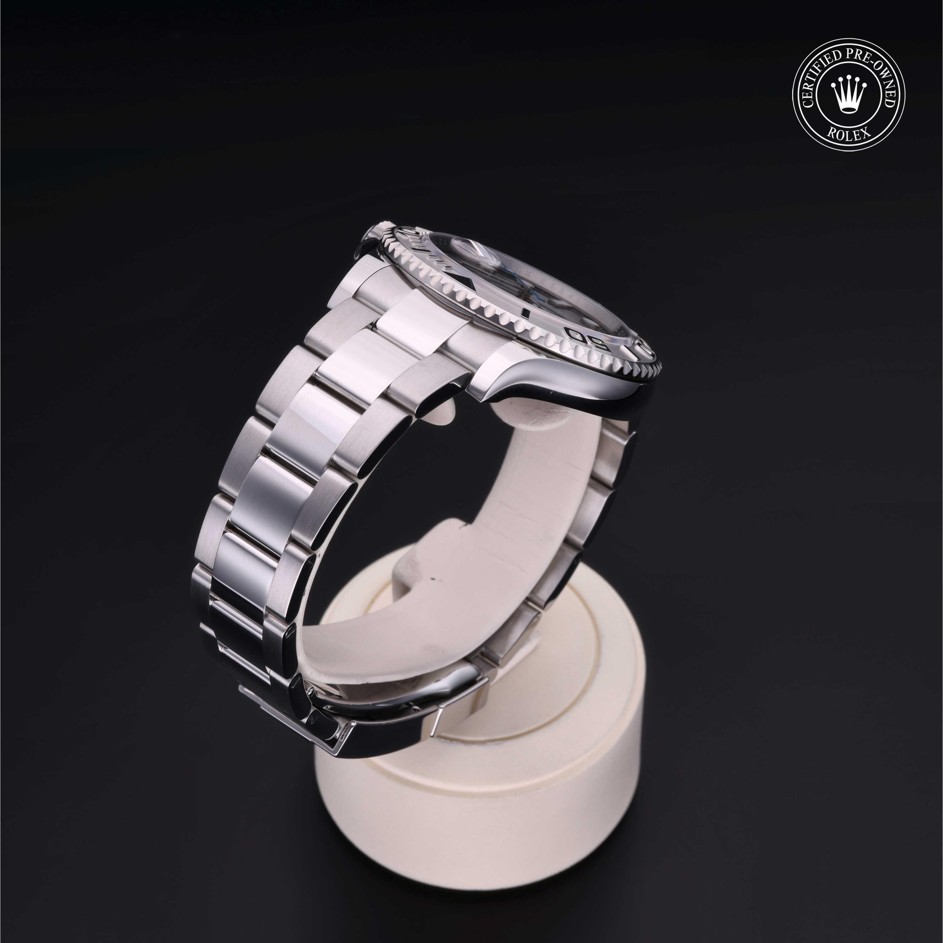 Rolex Yacht-Master in Rolesium Platinum M126622-0001 at Gruno's Diamonds